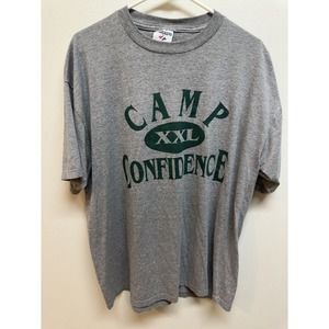 Vintage Men’s T-Shirt | Size XL | Made In USA | Camp Confidence